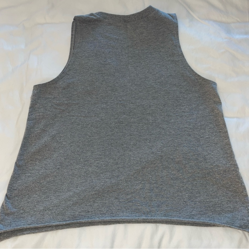 Friends‎ Tv Show Central Perk Sleeveless Graphic Tee Gray Sz L - Picture 2 of 3